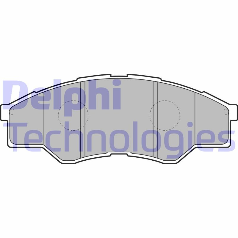 ÖN FREN BALATASI TOYOTA HILUX VIGO 2.5 4X2 2007-2014 ( DELPHI )