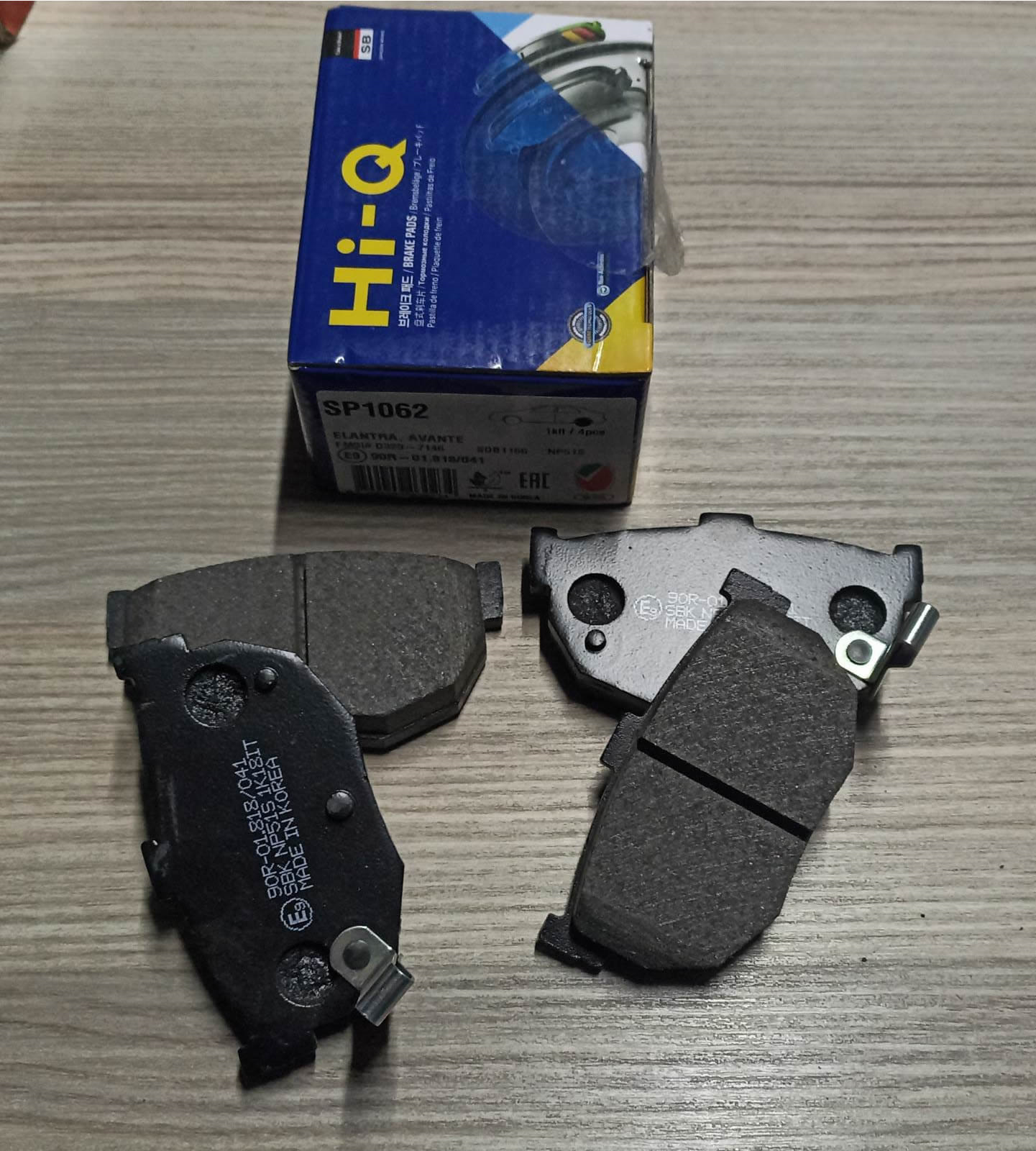 ARKA FREN DİSK BALATASI HYUNDAI ELANTRA 1996-2006 ARASI (HIQ)
