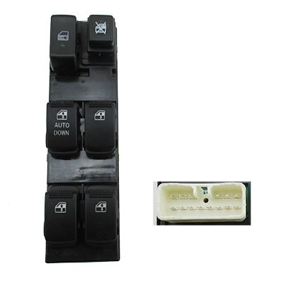 ÖN SOL 4LÜ CAM AÇMA KAPAMA DÜĞMESİ HYUNDAI TUCSON 2004-2009