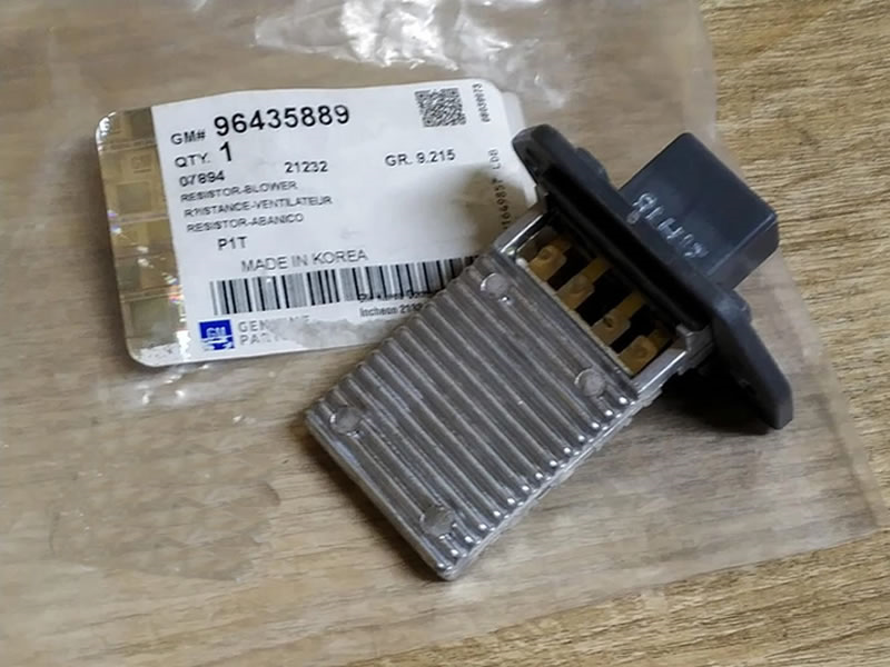GM 96435889 KALORİFER REZİSTANSI AVEO KALOS T200 T250